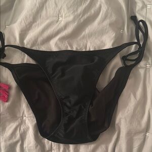 Old Navy black string bikini bottom NWT